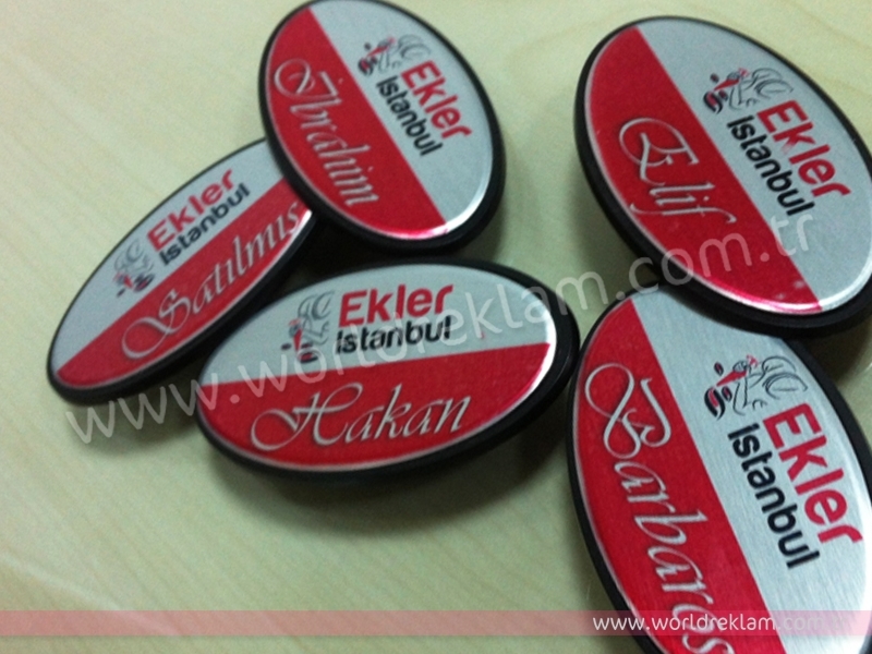 Metal Yaka Kartı Örnekleri,