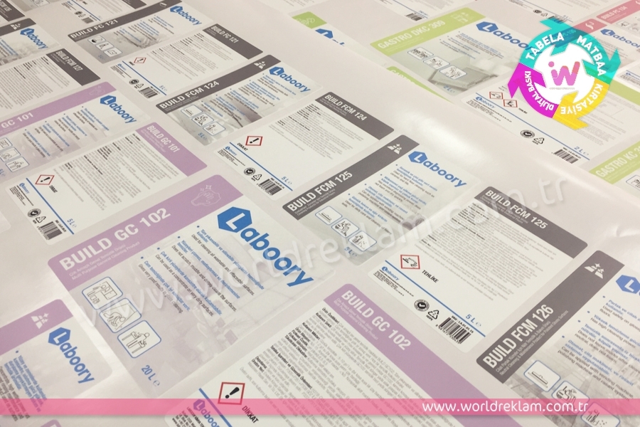 Özel Kesim Baskes Etiket